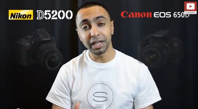 Nikon D5200 vs Canon 650D (Rebel T4i)