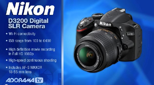 Nikon D3200: Hands-On Overview: Adorama Photography TV