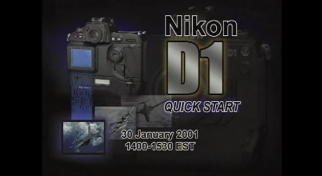 NIKON D1 DIGITAL CAMERA – A QUICK START