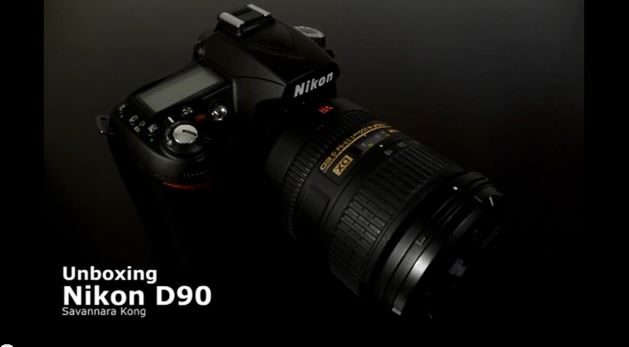 Nikon D90 Unboxing