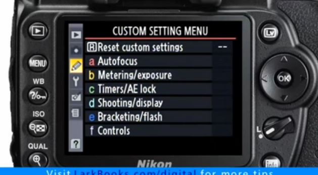 Nikon D90 – Menu System Overview